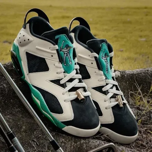 Eastside Golf Air Jordan 6 Low Golf Malachite FJ0848-100 image