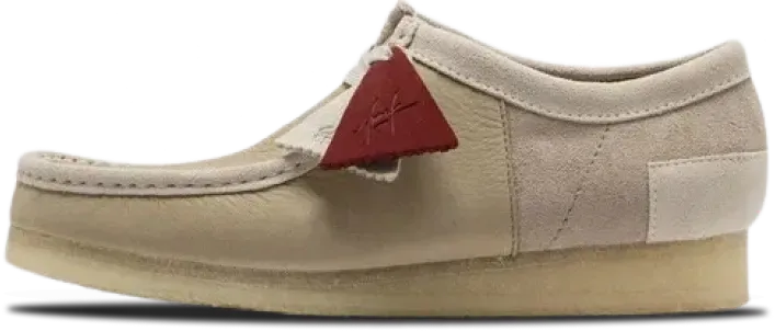 Franck Pellegrino x Clarks Wallabee RED COMBI