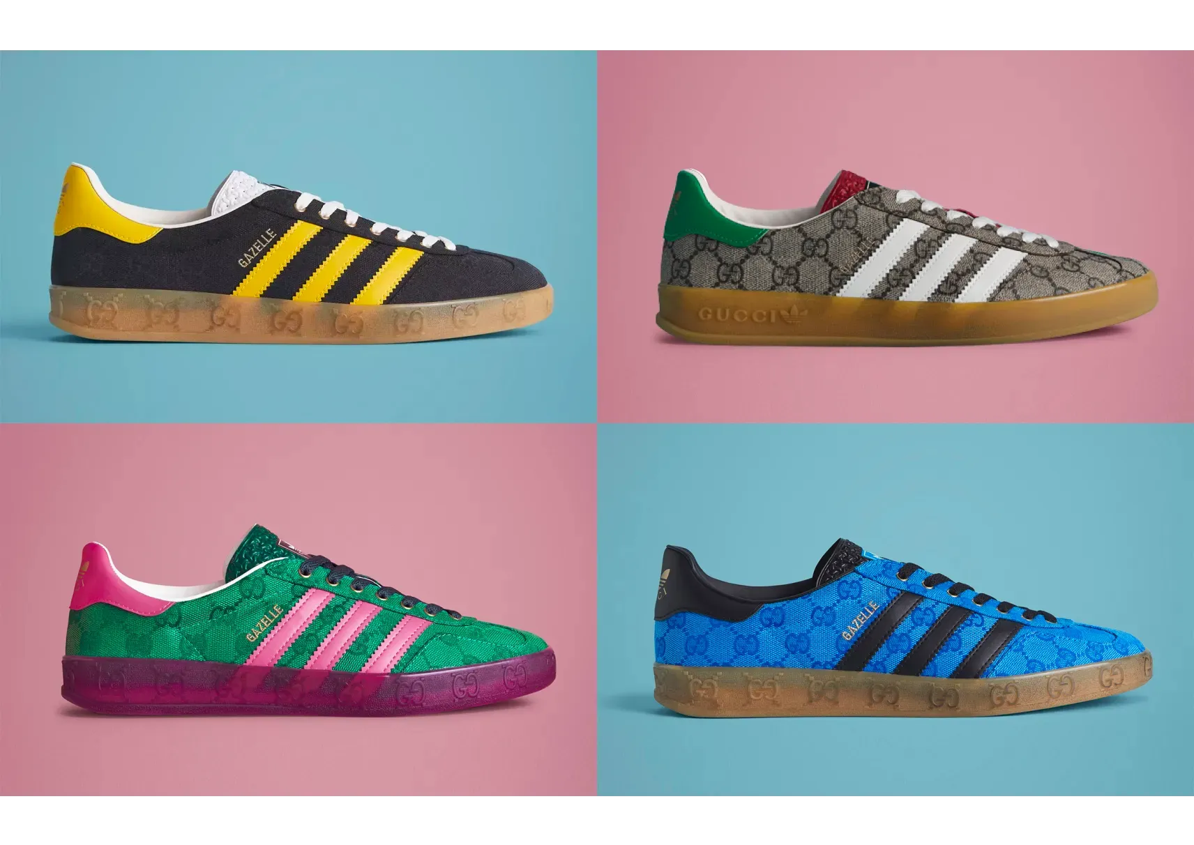 adidas gucci gazelle 2023