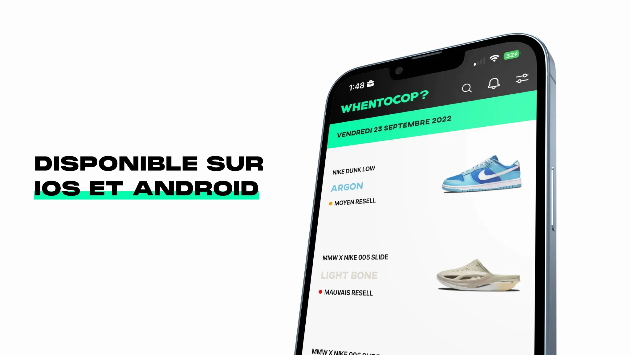 whentocop application cop sneakers