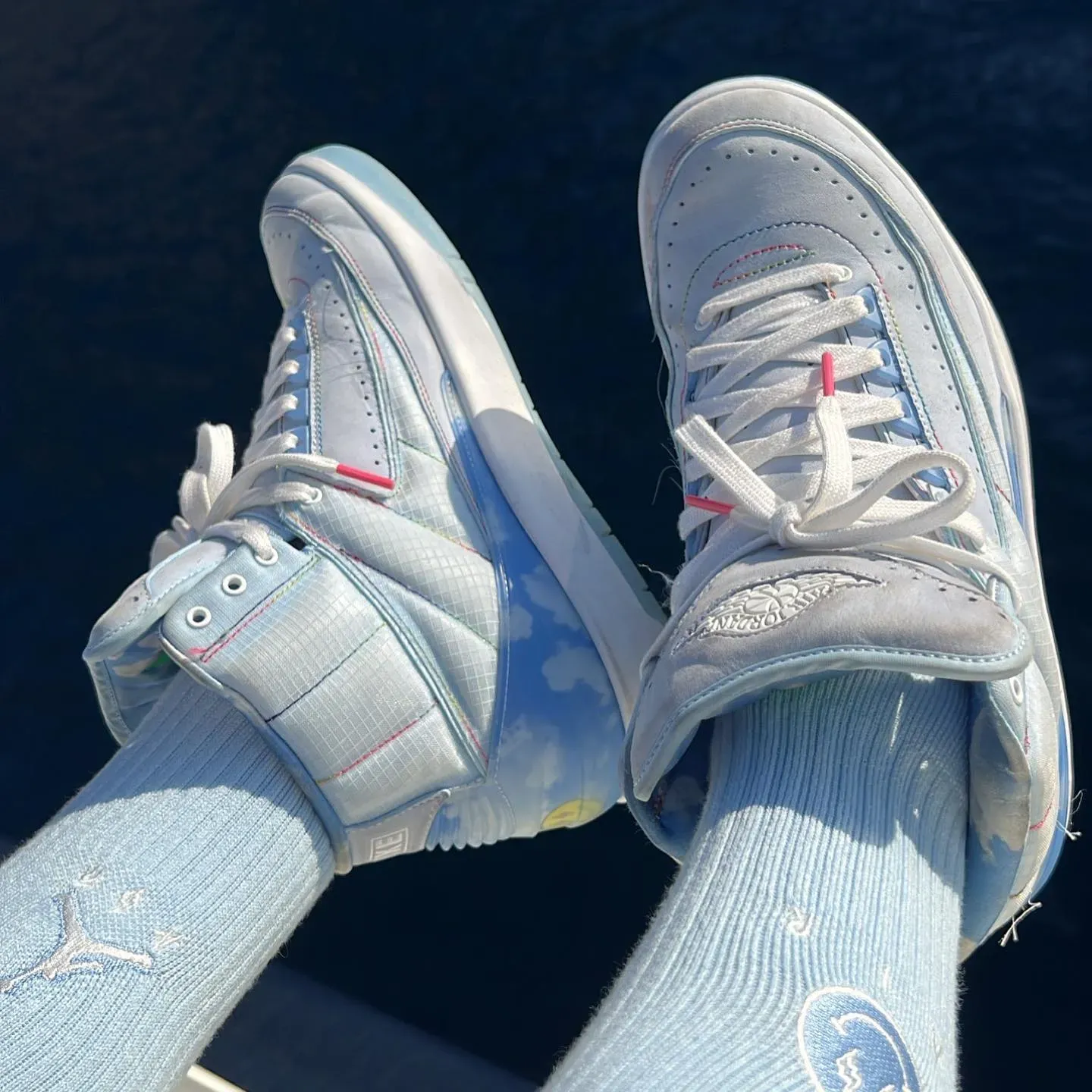 j balvin air jordan 2 retro 86 celestine blue dq7691-419
