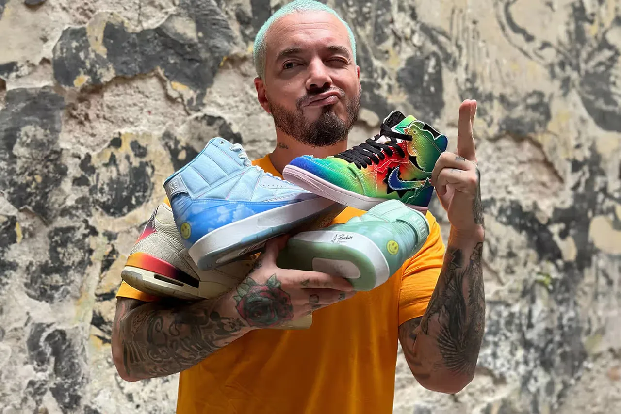 J Balvin x Air Jordan Collaboration