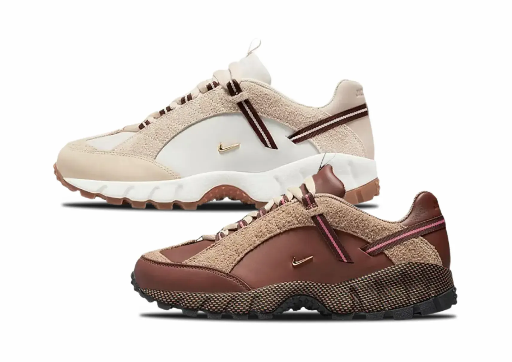 jacquemus nike air humara beige brown dr0420-001 dr0420-200
