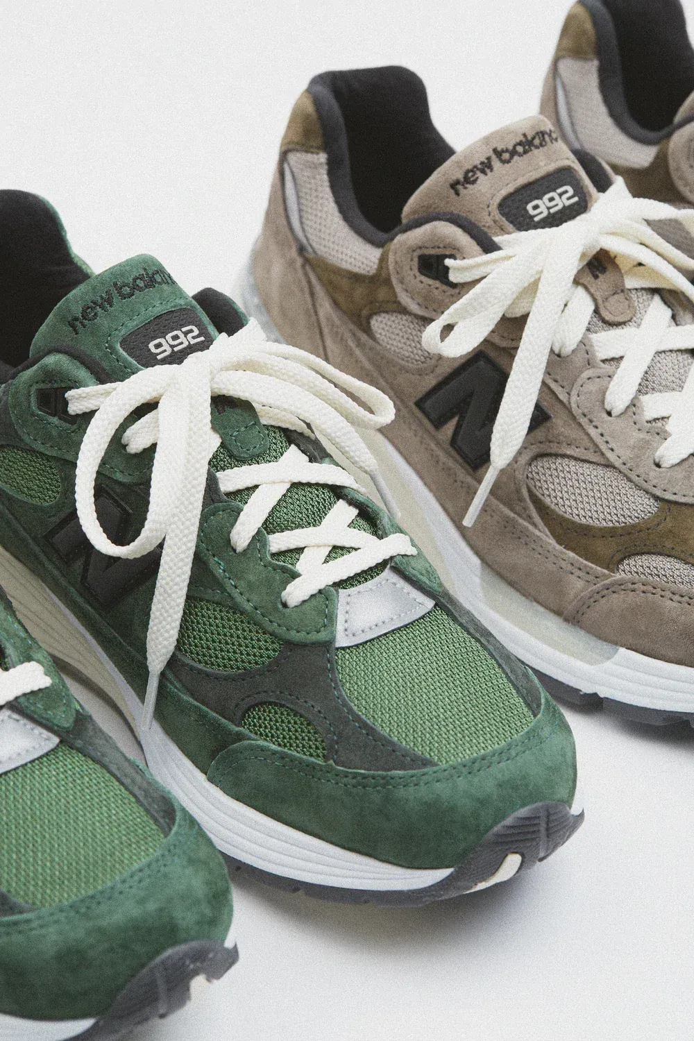 jjjjound new balance 992 grey jjjjound new balance 992 green M992J2
