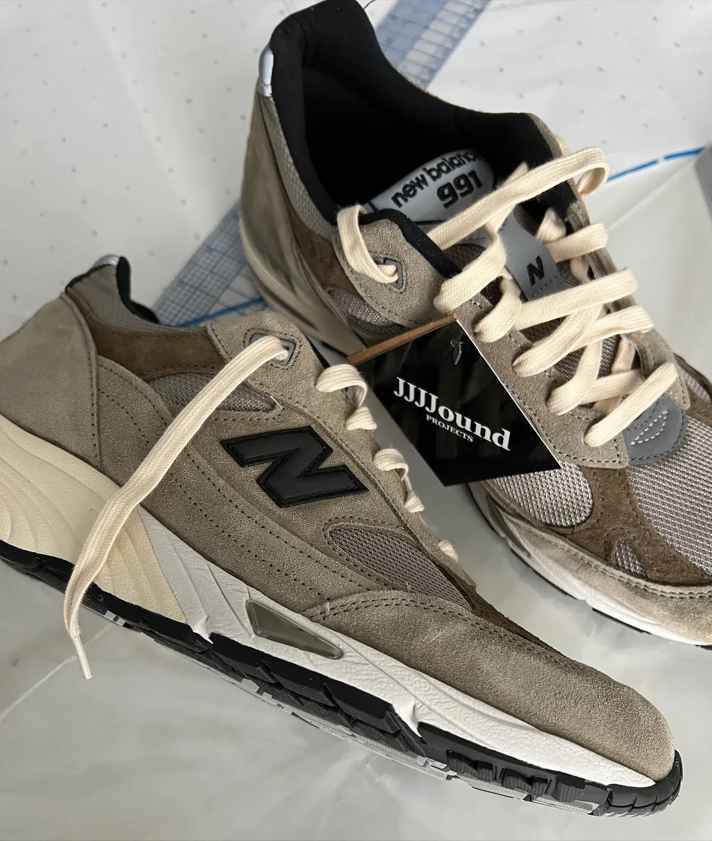 JJJJound x New Balance 991 Made In UK Grey M991JJA