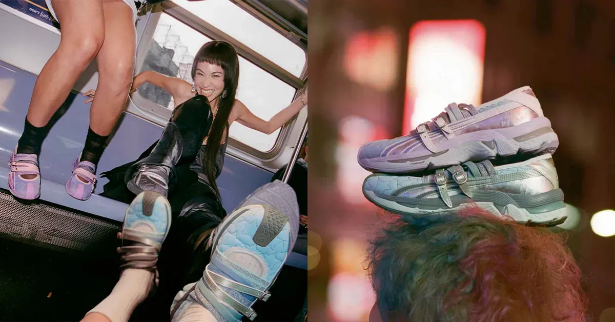 kiko kostadinov heaven marc jacobs asics gel lokros