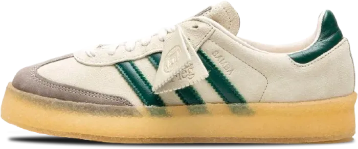 KITH x Clarks Originals x adidas Samba 8th Street "CHALK WHITE"- ID7297