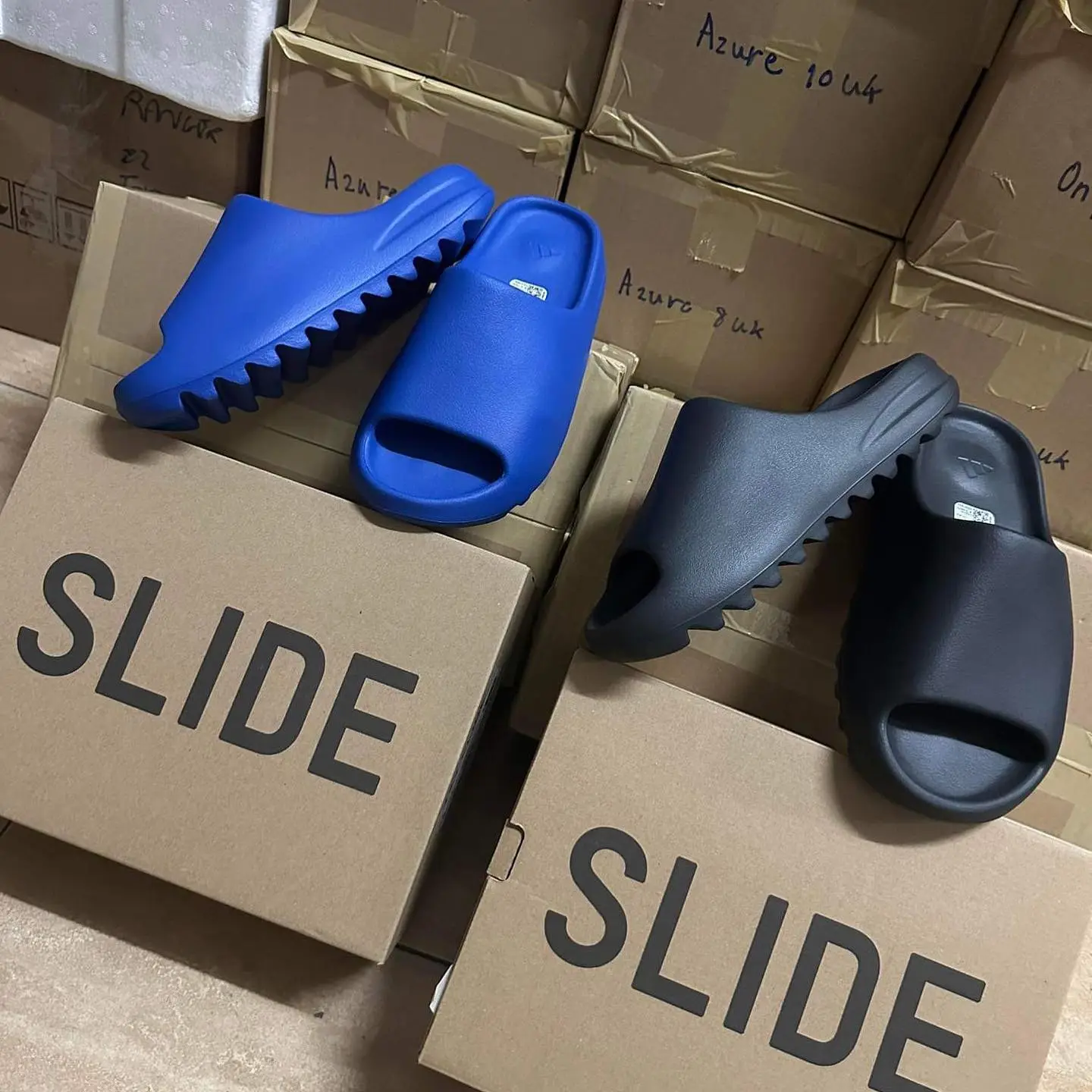 large visual adidas yeezy slide 2023 restock