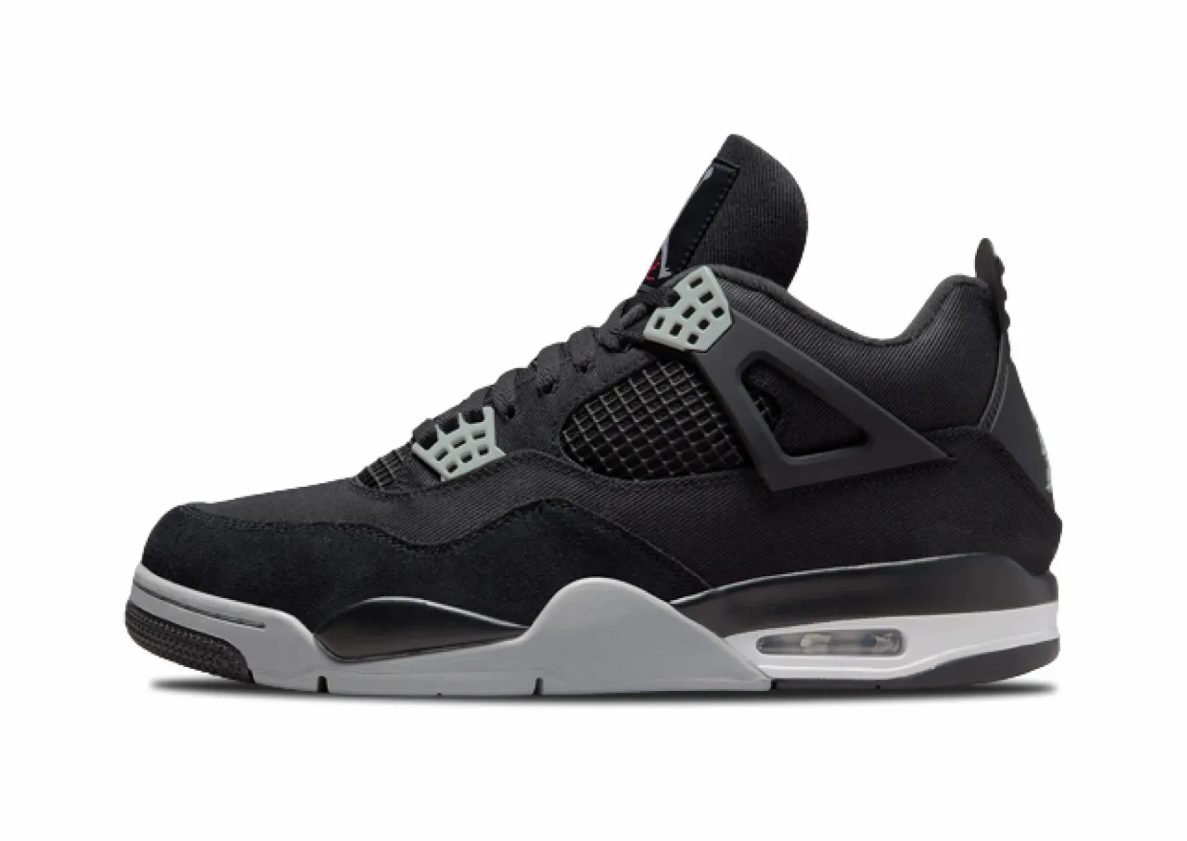 air jordan 4 retro black canvas