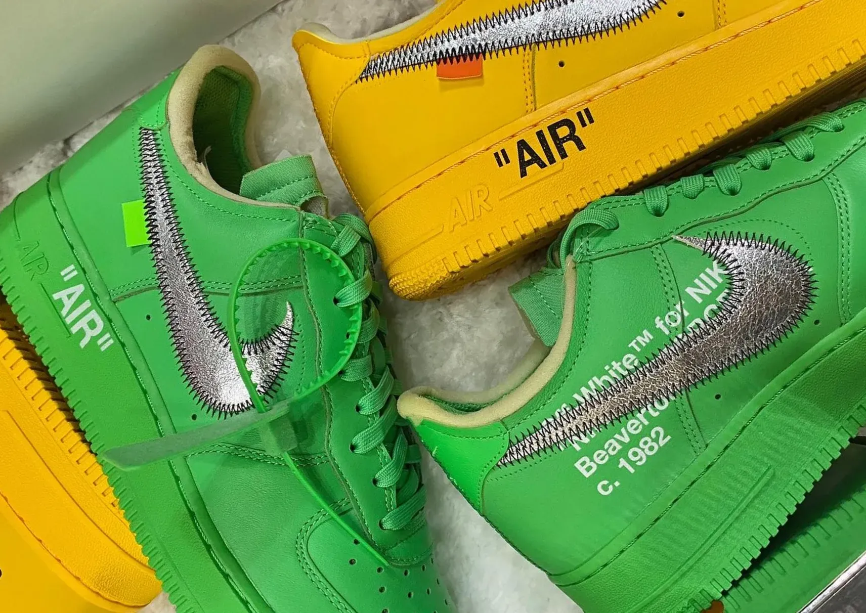 Restock Off-White Nike Air Force 1 2024