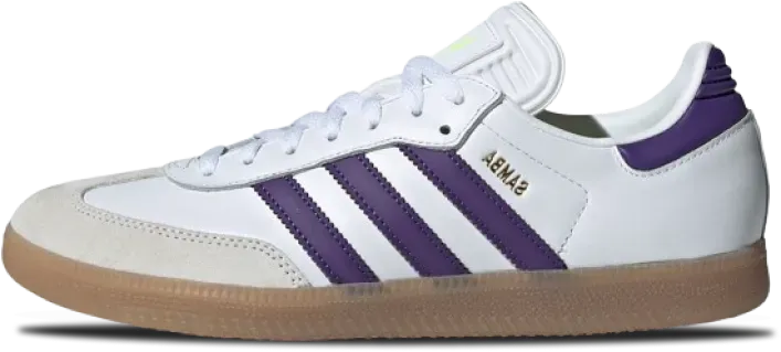 Lionel Messi x Adidas Samba  WHITE PURPLE VOLT