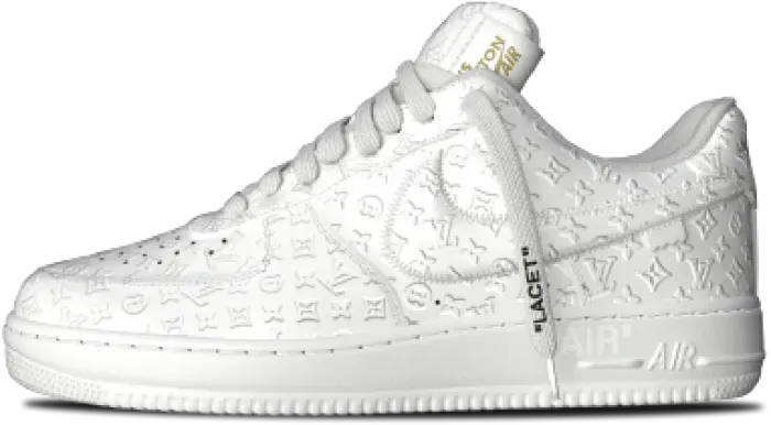 Louis Vuitton x Nike Air Force 1 Low TRIPLE WHITE