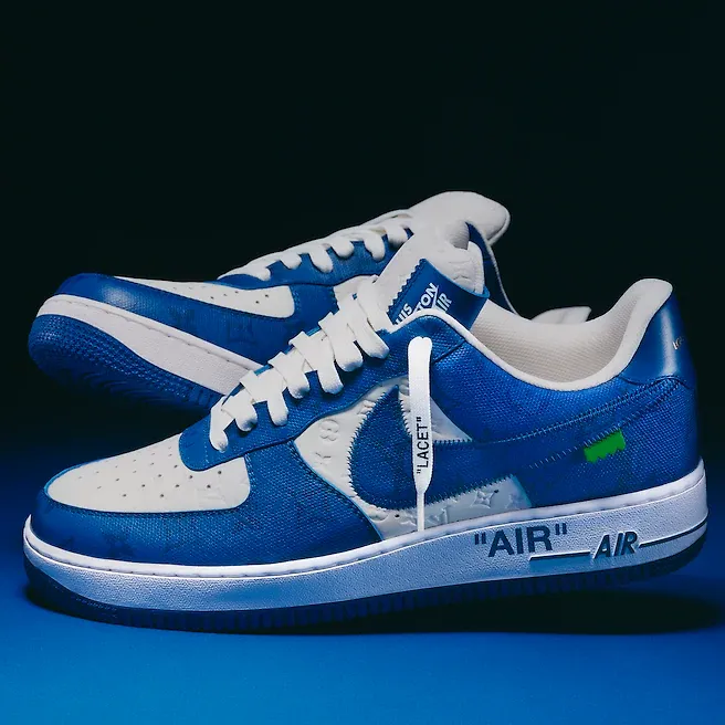 louis vuitton nike air force 1 team royal 1A9VAO