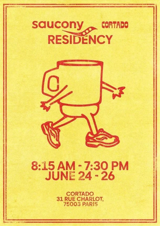 Saucony Cortado pfw pop up 2026