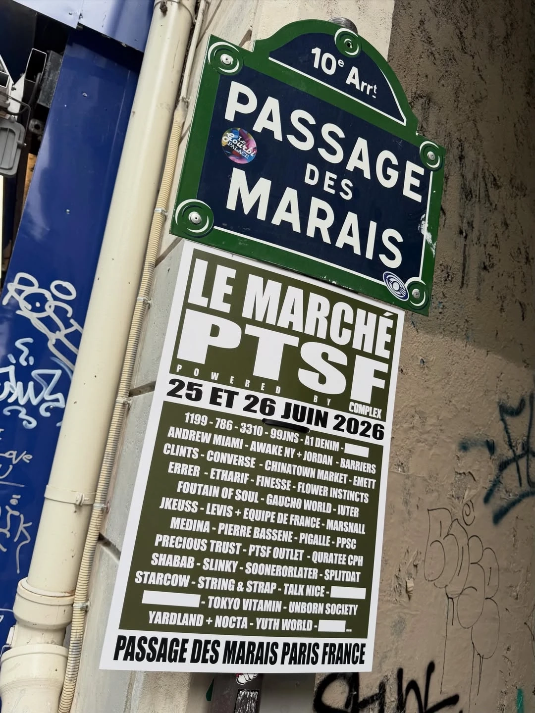 Le Marché PTSF pfw pop up 2026