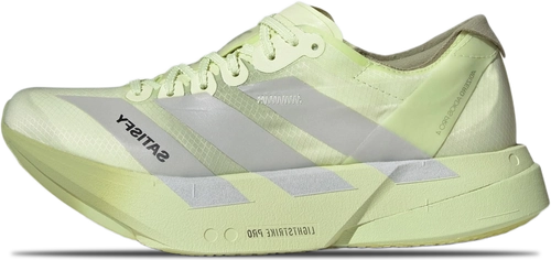 Satisfy x adidas Adizero Adios Pro 4 WMNS TENT GREEN MAGIC LIME image