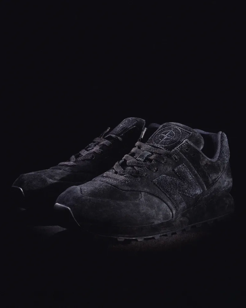 Stone Island x New Balance 574 GHOST NAVY BLUE