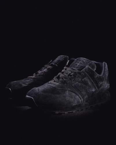 Stone Island x New Balance 574 Ghost Navy Blue image