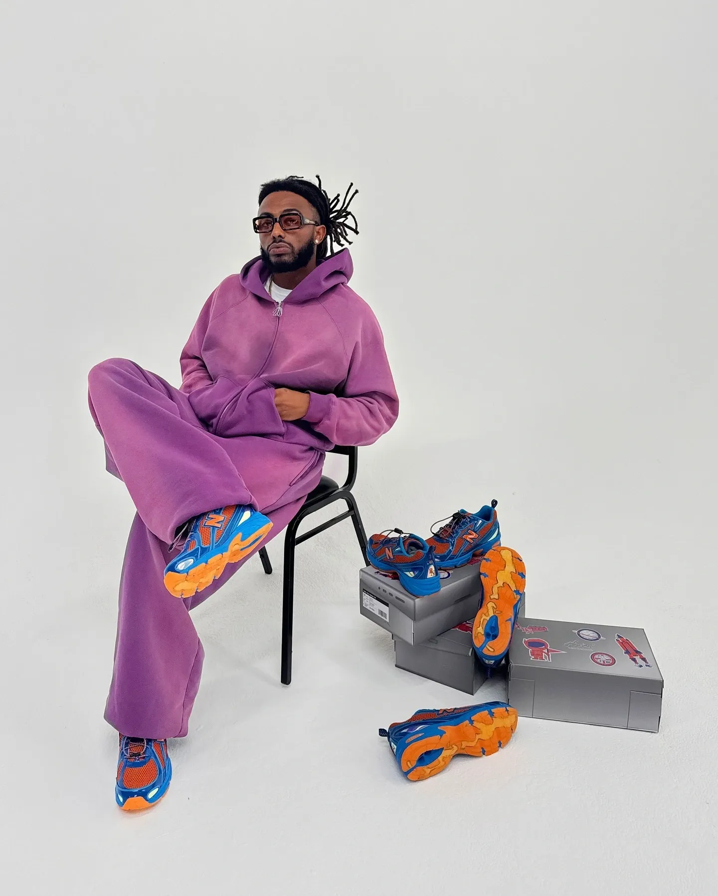 amine new balance 740v2 benson tech