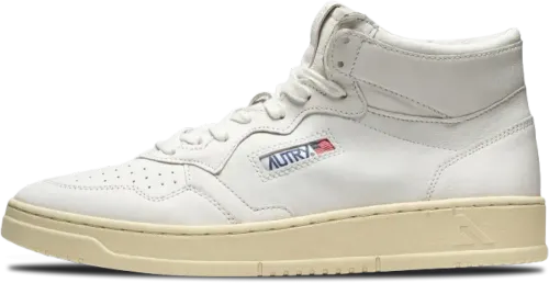 image de Autry Medalist Mid Goat White AUMMGG04