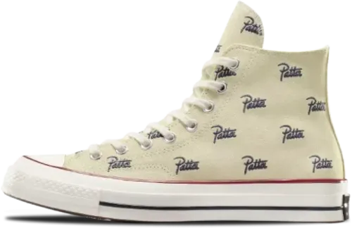image de Patta Converse Chuck 70 Mini Logo Cream