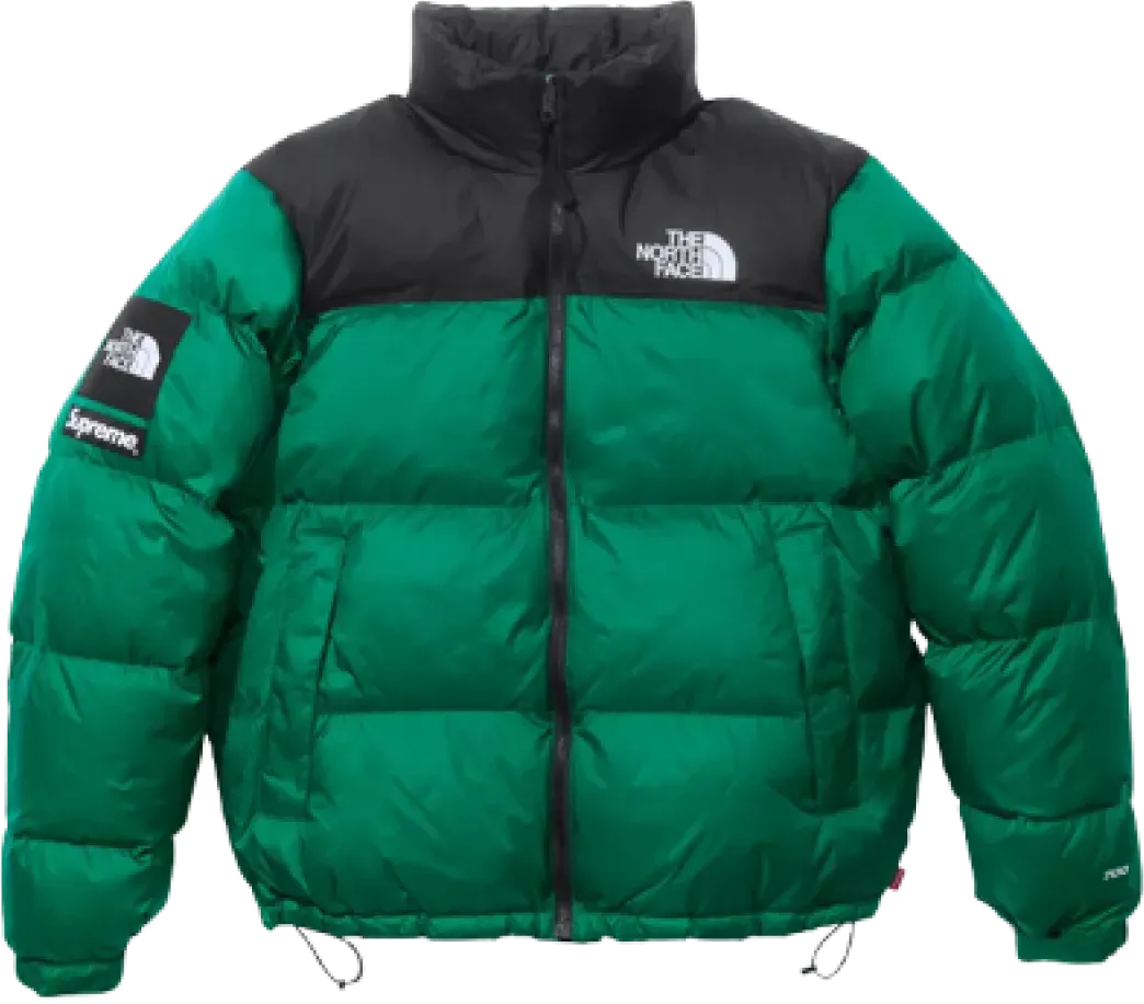 Supreme x The North Face Nuptse Jacket GREEN