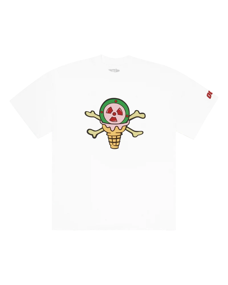 don toliver x icecream x reebook tee-shirt white