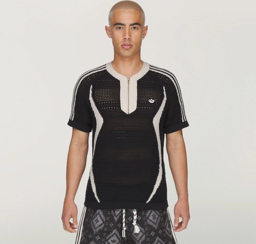 Image de CLOT x adidas Knit Jersey BLACK WONDER WHITE