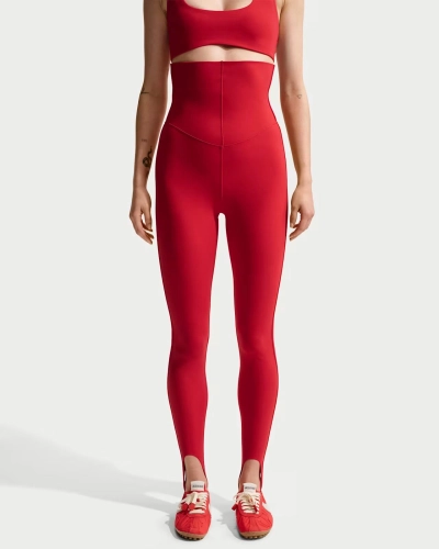 nike jacquemus legging red