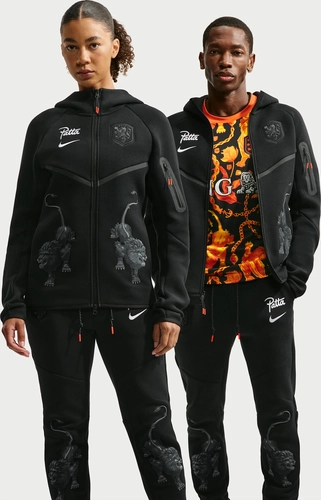 Image de Patta x Nike Tech Fleece Windrunner Full-Zip Hoodie BLACK IM3206-010