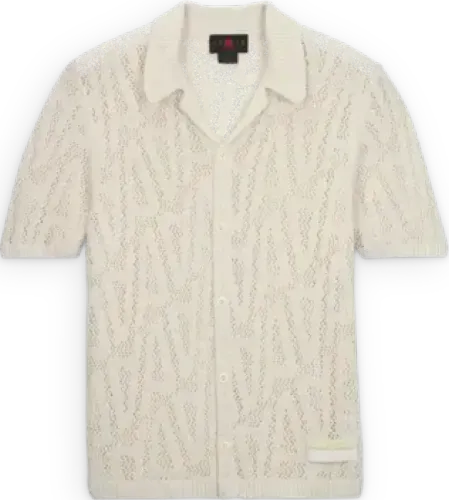 A Ma Maniere x Jordan Crochet Shirt Triple White HF0534-030 image