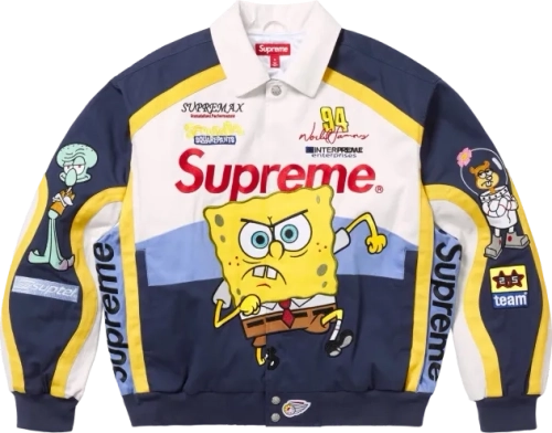 Image de SpongeBob Supreme Jeff Hamilton Racing Jacket Navy