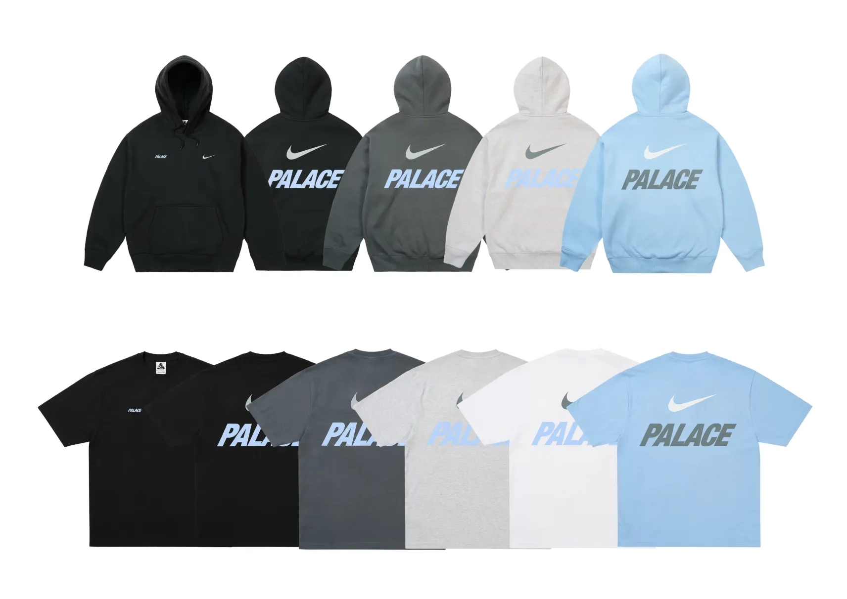 Palace Nike Collection apparel