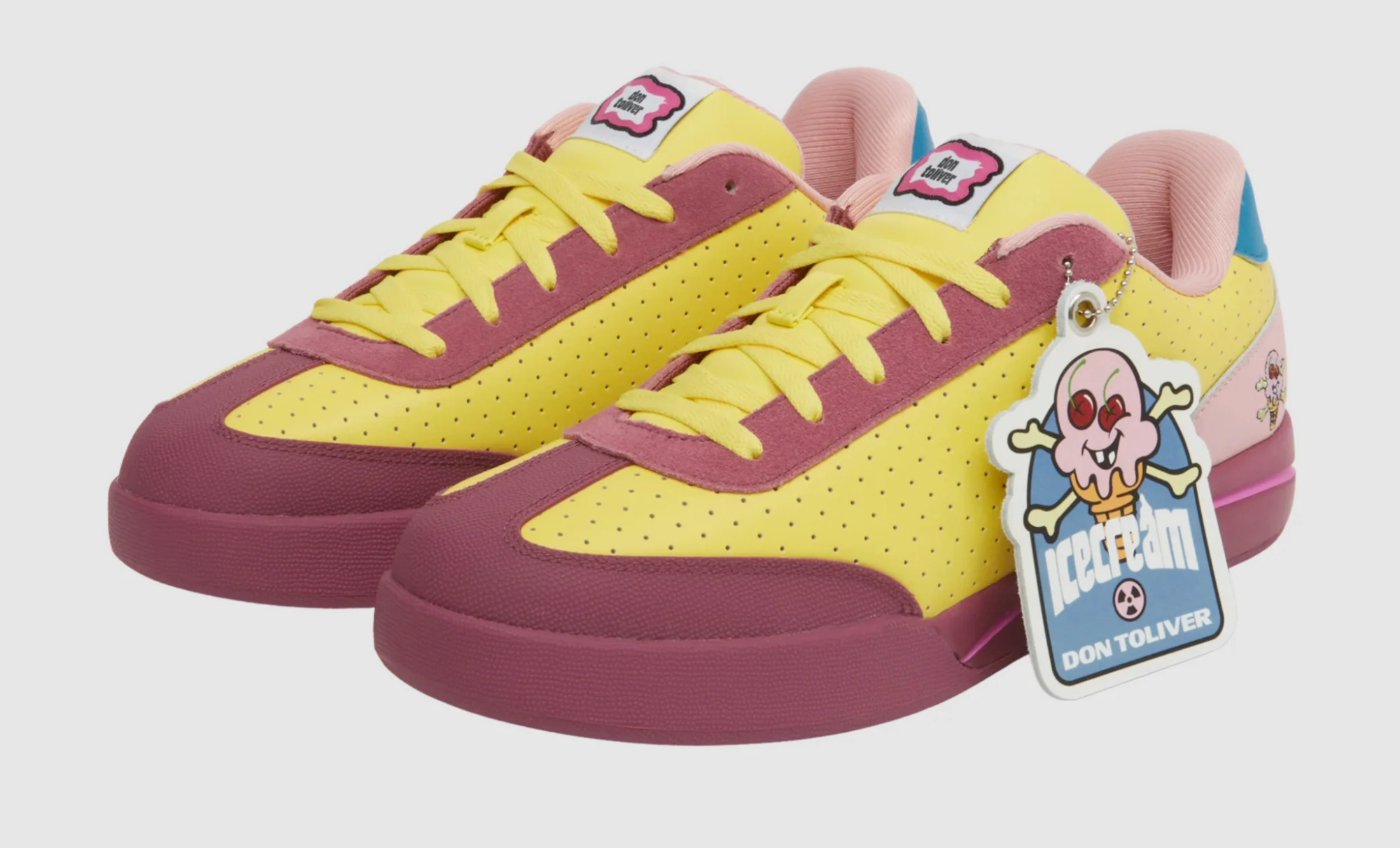 DON TOLIVER X ICECREAM OCTANE CONES BONES SNEAKERS BANANA SPLIT
