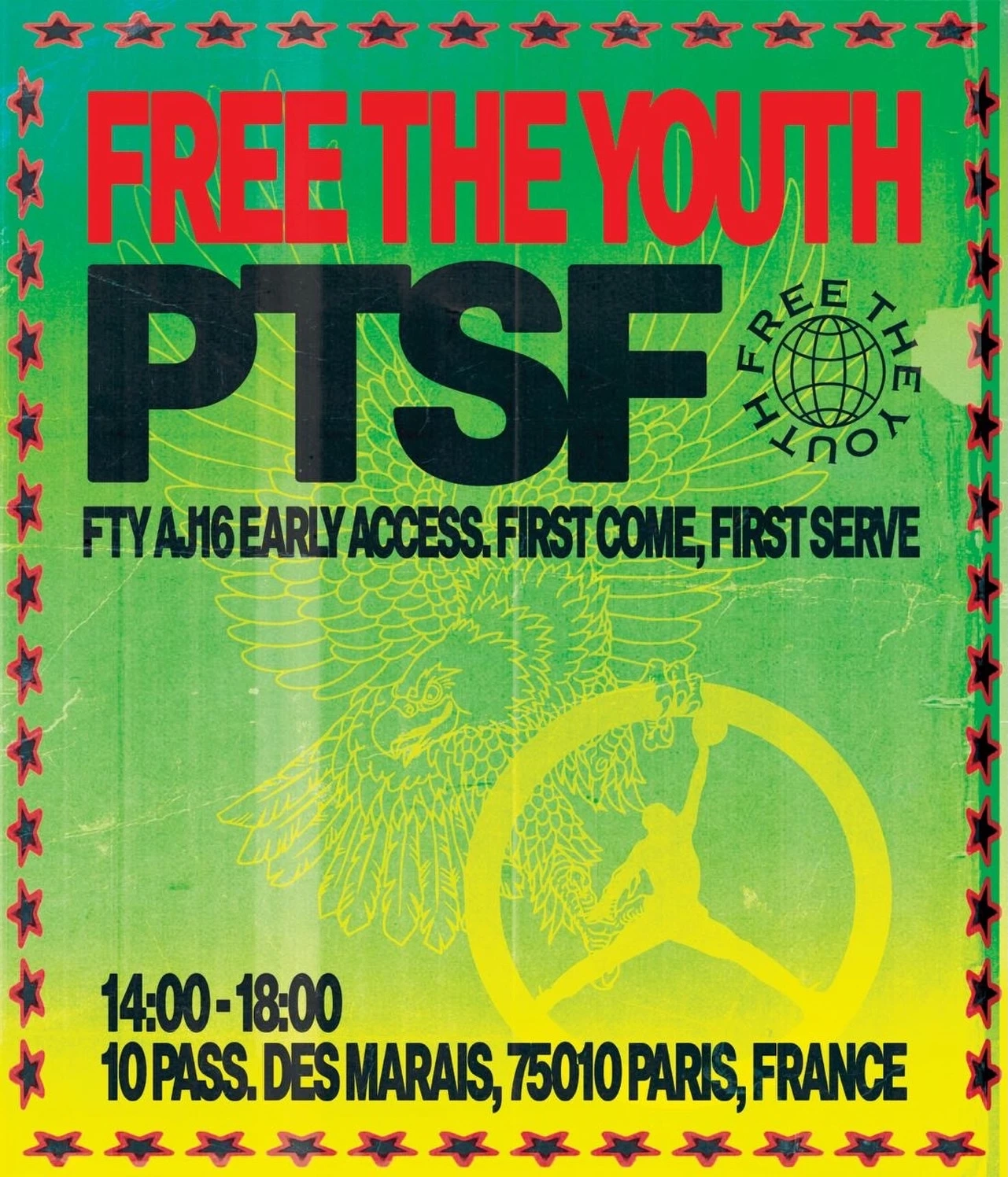 Free The Youth pfw pop up 2026