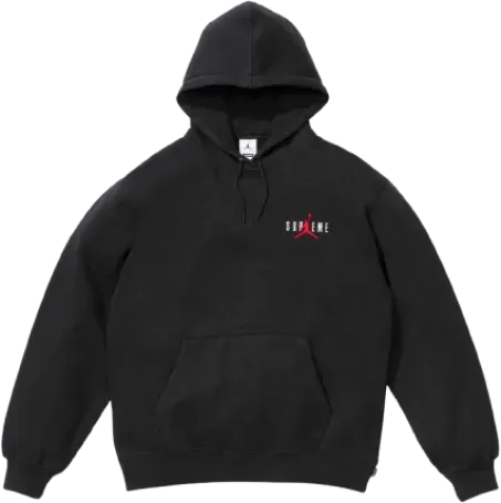 Supreme x Jordan Hoodie BLACK