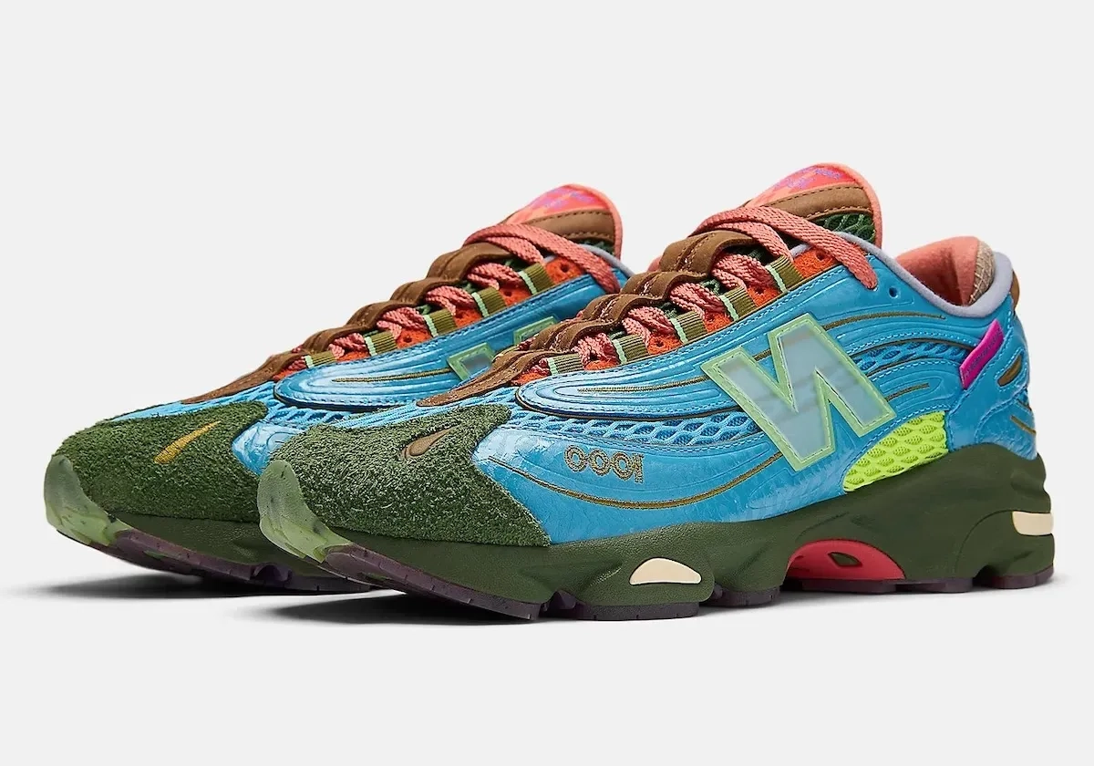 Salehe Bembury x New Balance 1000 Blueforest Green M1000BM