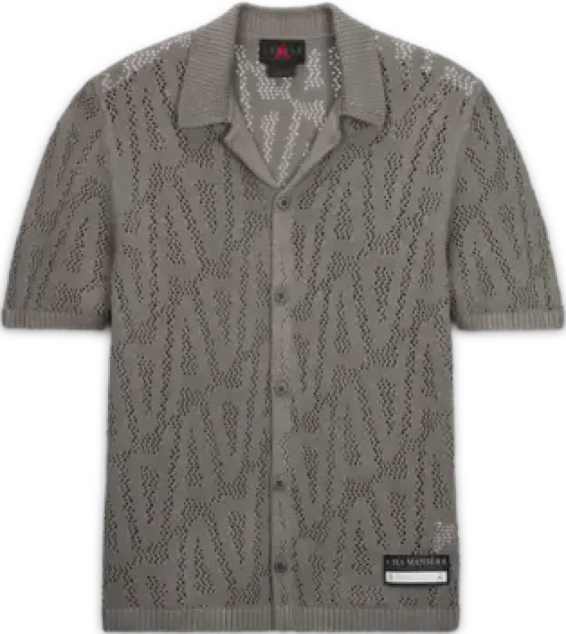 A Ma Maniere x Jordan Crochet Shirt GREY