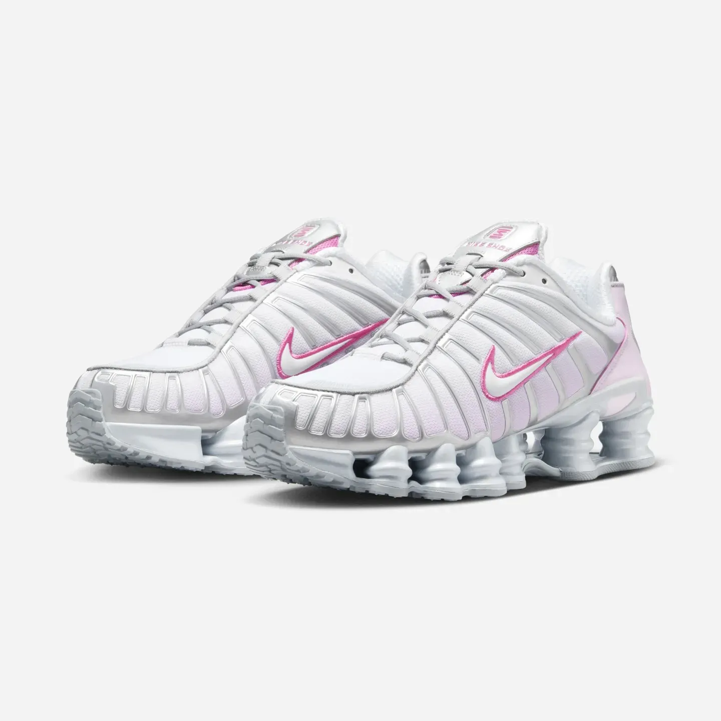 nike shox tl wmns metallic platinum pinksicle hv2520-001