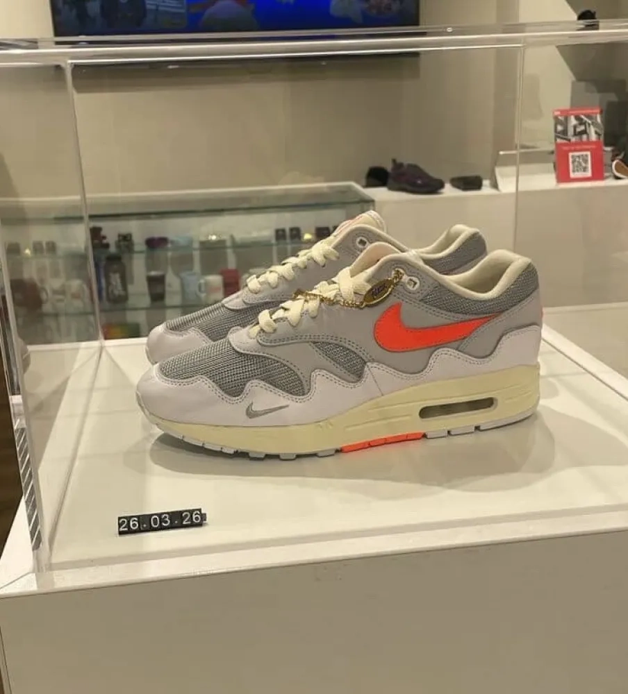 Patta x Nike Air Max 1 Wave WHITE CRIMSON