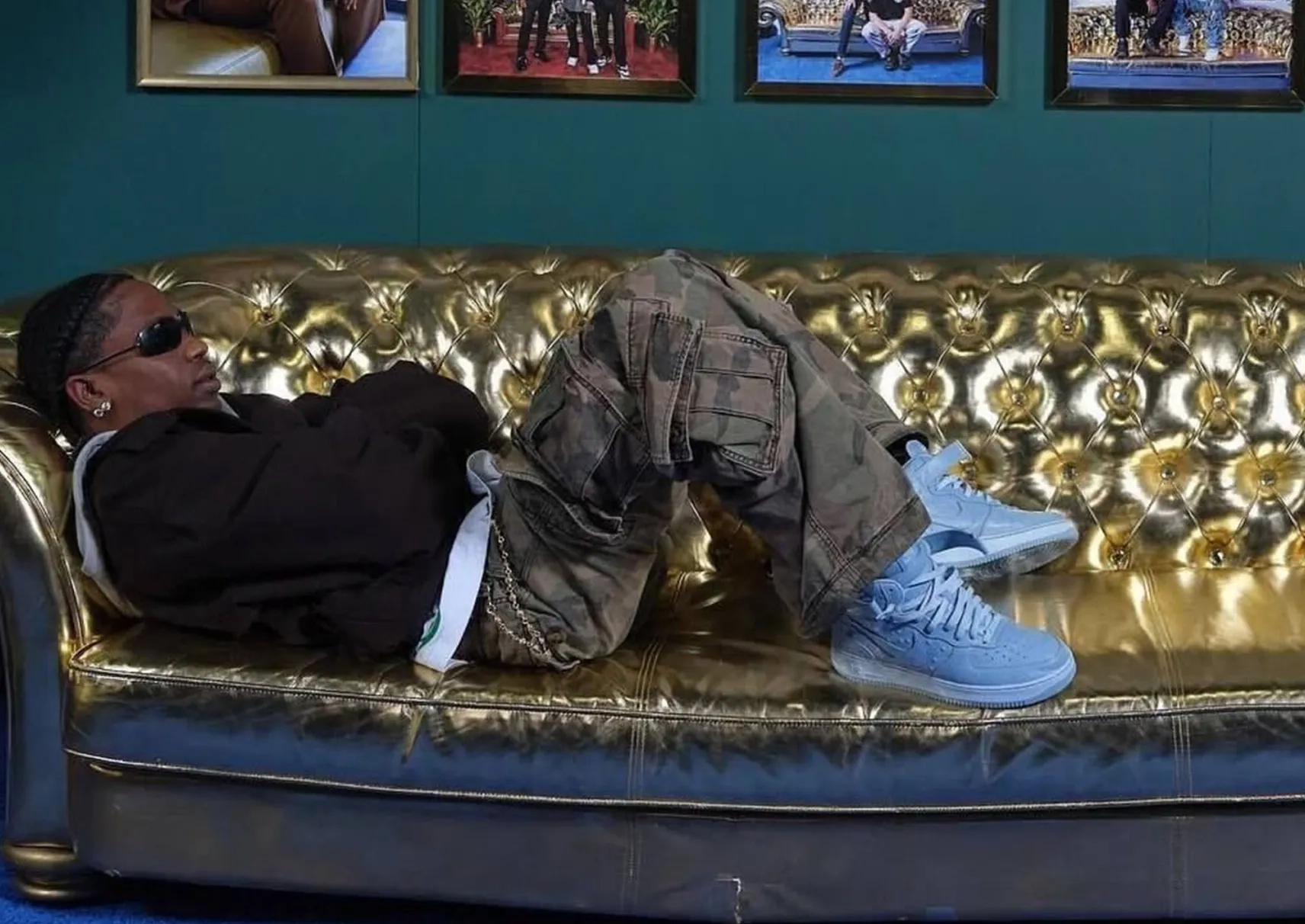 Neuf ans plus tard Travis Scott retrouve la Air Force 1
