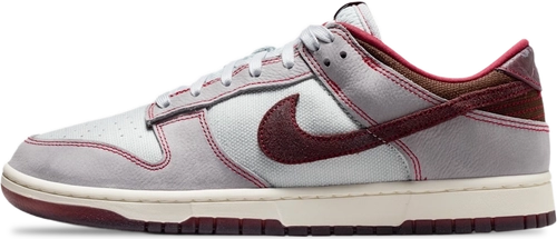 Nike Dunk Low Retro SE PURE PLATINUM BURGUNDY CRUSH image