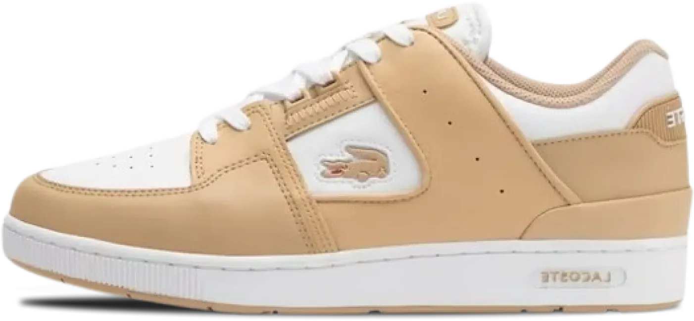 Lacoste Court Cage Trainers BEIGE