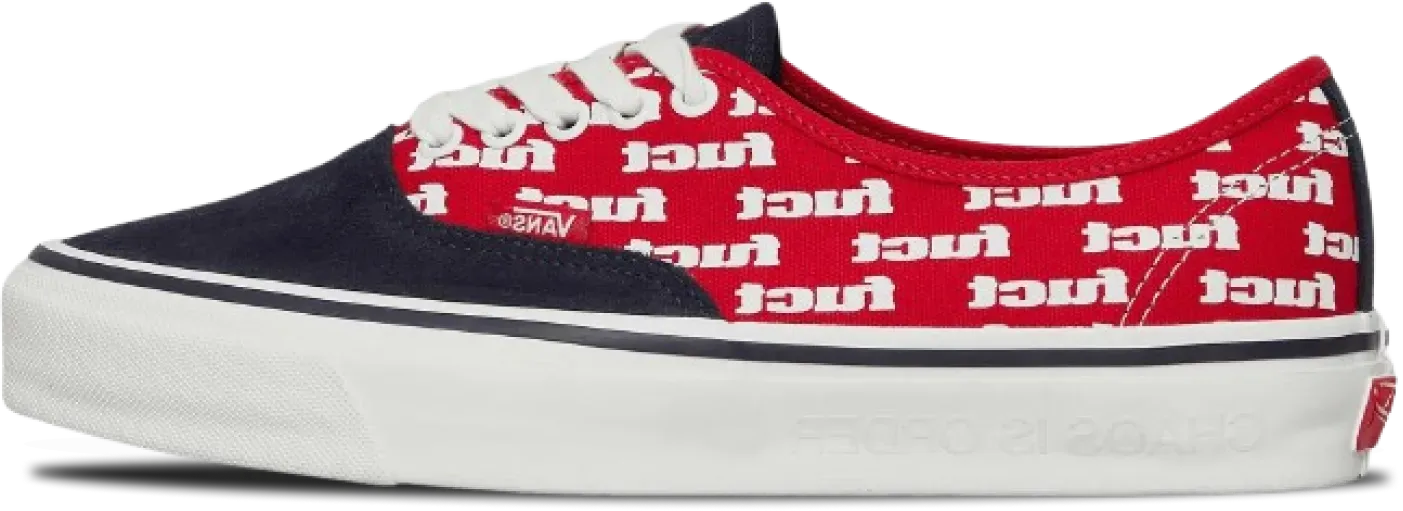 Slam Jam x FUCT x Vans LX Authentic Reissue 44 RACING RED