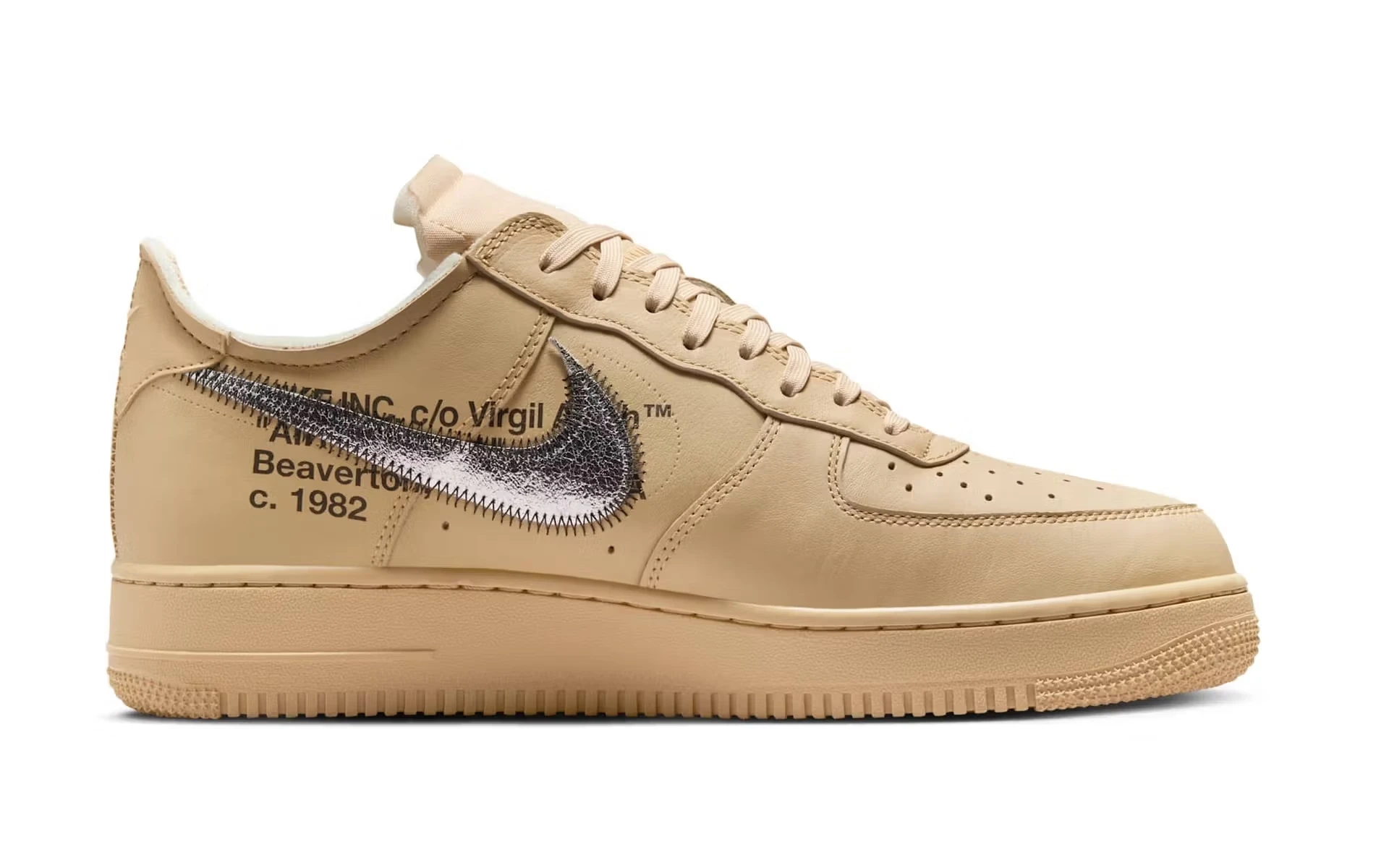 Off-White Nike Air Force 1 Low Sesame FD6900-200