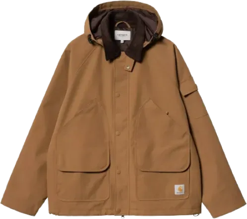 Carhartt WIP Clarton Jacket HAMILTON BROWN TOBACCO