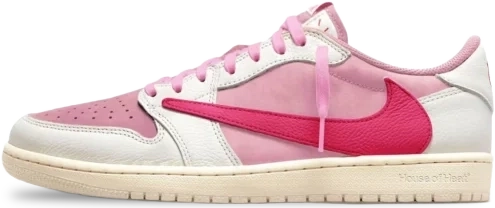 Image de Travis Scott Air Jordan 1 Low Tropical Pink iq7604-101