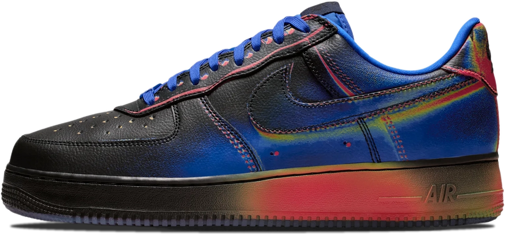 Nike Air Force 1 Low Retro Heat Map Black Racer Blue