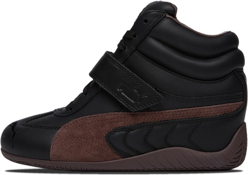Image de Puma WMNS Speedcat Wedge Leather BLACK CHOCOLATE BROWN