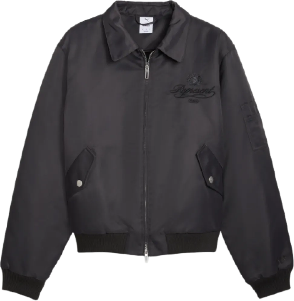 Represent x Puma Bomber Jacket BLACK
